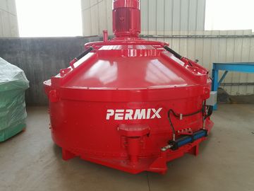 Red Color Precast Concrete Planetary Mixer PMC2500 Cement Concrete Mixer